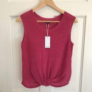 Splendid Knit Wrap Top